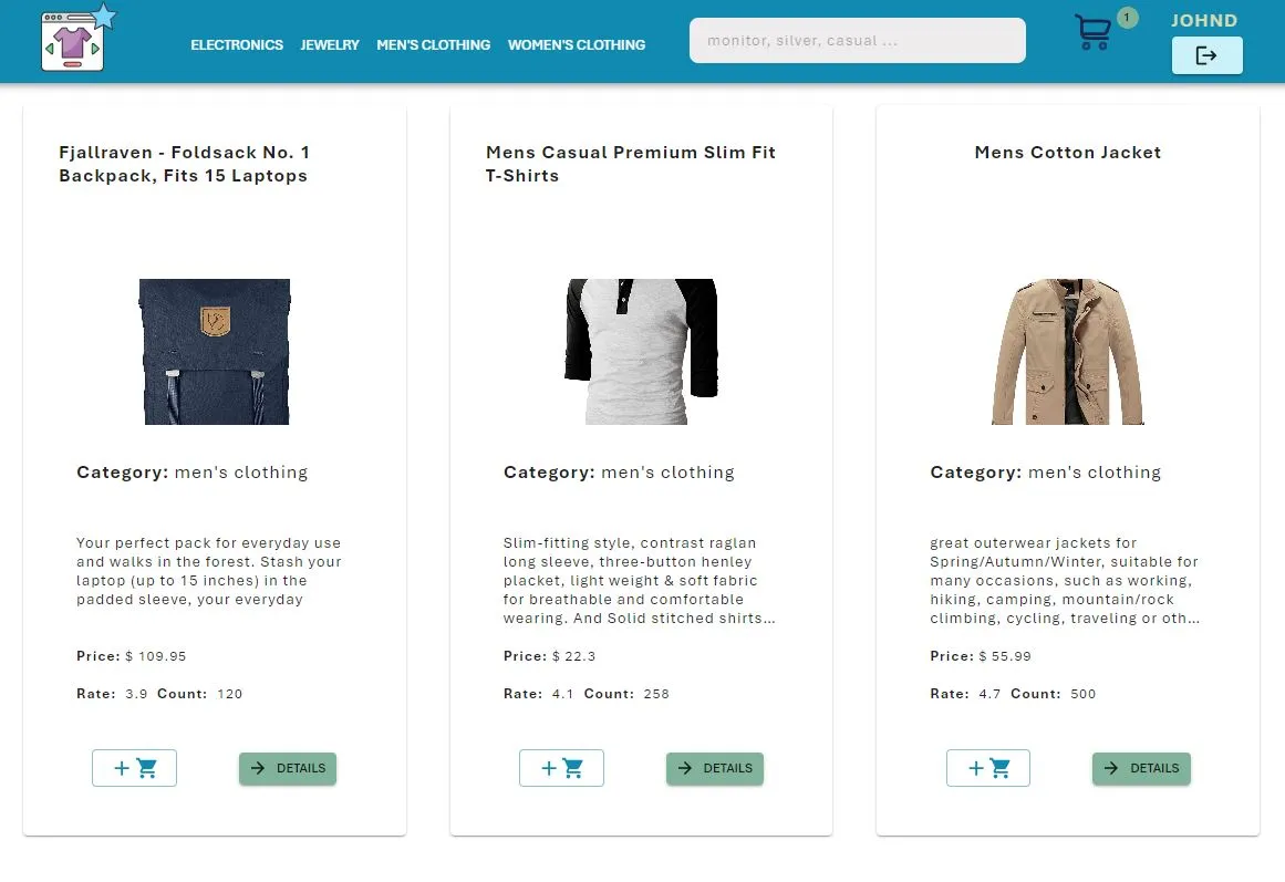 ecommerce project